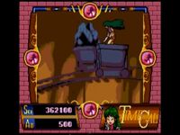 une photo d'Ã©cran de Time Gal sur Sega Mega-CD
